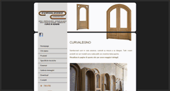 Desktop Screenshot of curvalegno.com